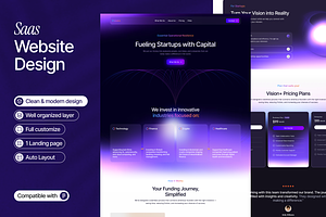 AI Saas website