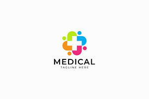 Medical Health Care Modern Logo, a Branding & Logo Template by Signatoro