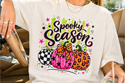 Spooky Season Halloween Pumpkins PNG, a Seasonal Illustration by Creative Art (Thumbnail 2 of 3)