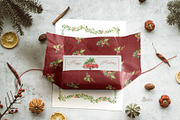 Hello Christmas. Watercolor Kit., a Decorative Illustration by OctopusArtis (Thumbnail 5 of 12)