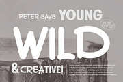 Peter Crafter a Font Duo, a Sans Serif Font by Rasiorise Studio (Thumbnail 2 of 12)