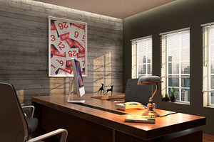 Elegant Office MockUp Scenes