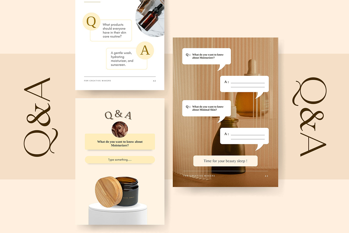 E-book Beauty Skincare - Canva, a Brochure Template by Azruca (Photo 10 of 12)