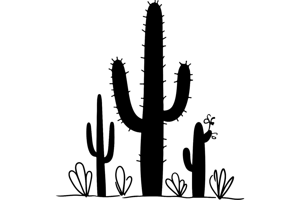 Desert Cactus SVG Bundle, an Object Graphic by Designer_Momina (Photo 9 of 16)