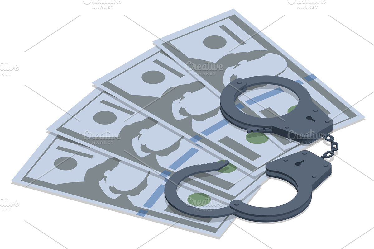 Isometric vector illustration of, a Finance Illustration by Golden Sikorka