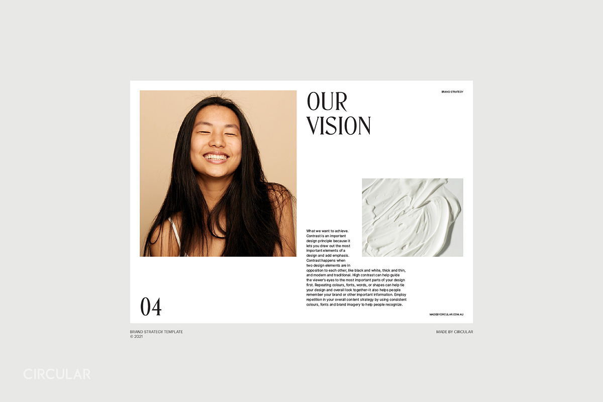 ULTRA / Brand Strategy Template, a Presentation Template by Circular (Photo 12 of 16)