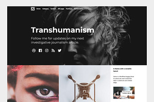 Carbon - A WordPress Blogging Theme