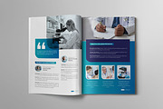 Medical Healthcare Bifold Brochure, a Brochure Template by VectStock (Thumbnail 2 of 7)