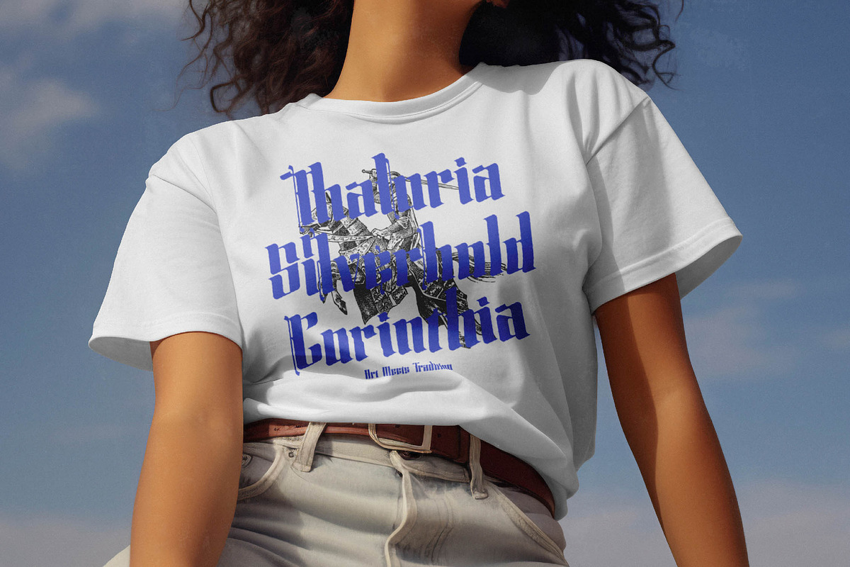 Silakins Blackletter Display, a Blackletter Font by timelesstype.co (Photo 3 of 20)