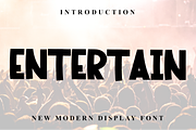 Entertain, a Handwritten Font by FreshTypeINK (Thumbnail 1 of 8)