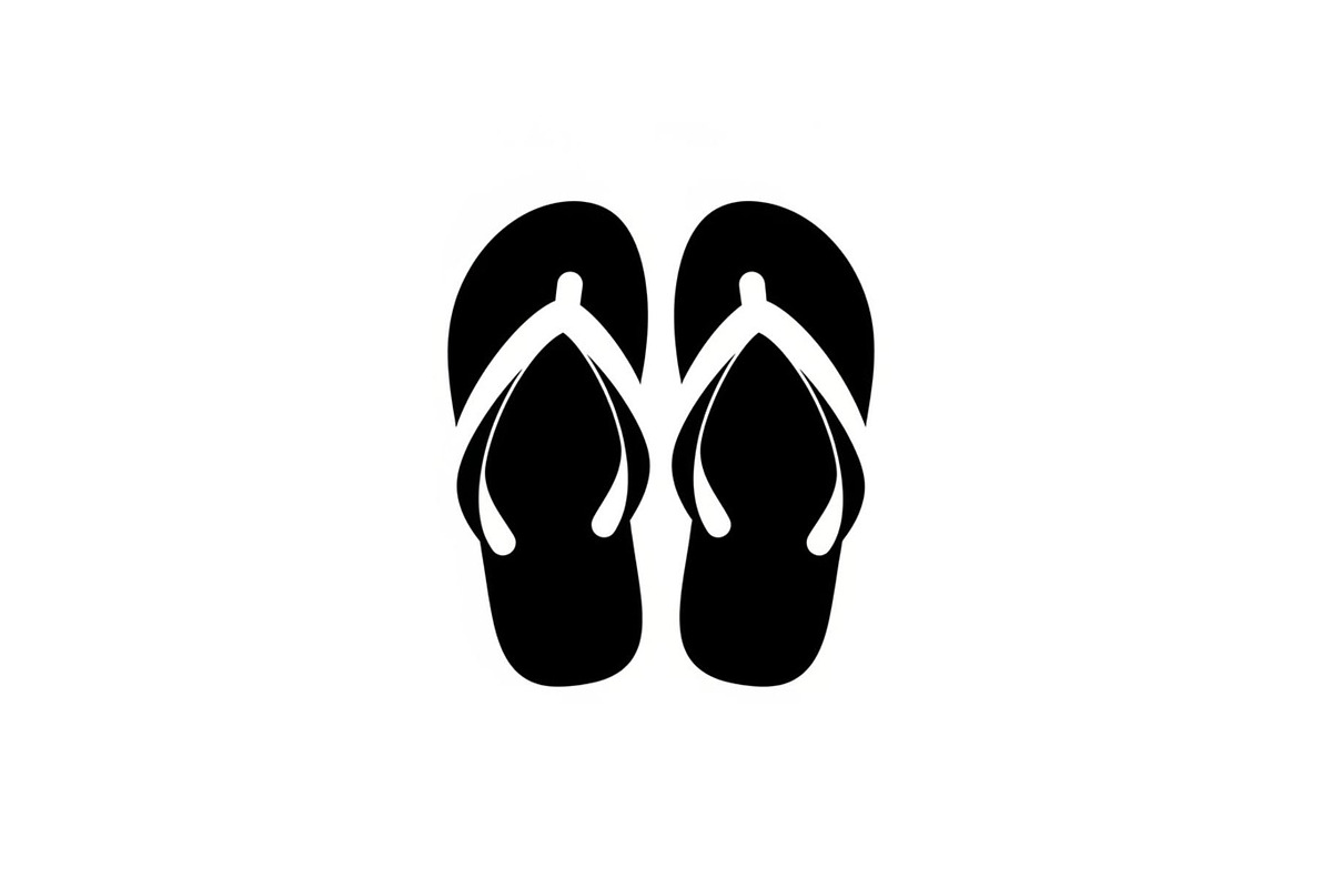 Beach Sandals Flip Flop Vector Bundl, an Illustration by jahid234 (Photo 31 of 49)