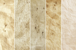 Grunge Stained Paper Textures Bundle