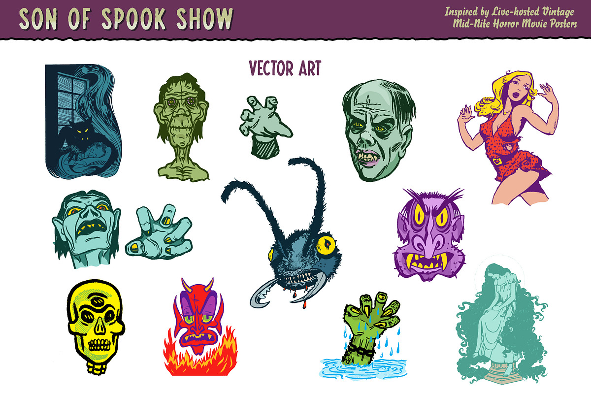 Son of Spook Show, a Sans Serif Font by Paper Moon Graphic Supply (Photo 14 of 18)