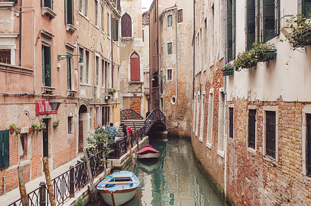 Canal View - Venice, Italy