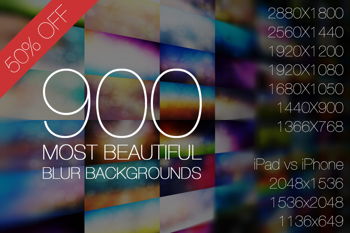 900 Blur Wallpapers (Blurred Lights) preview 2