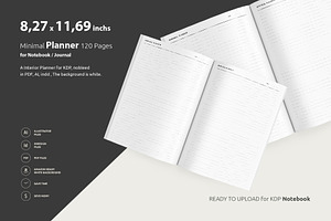 Minimal Planner 8,27x11,69