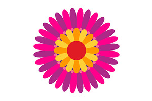 Mexican traditional flower. Ethnic, an Object Illustration by the8monkey