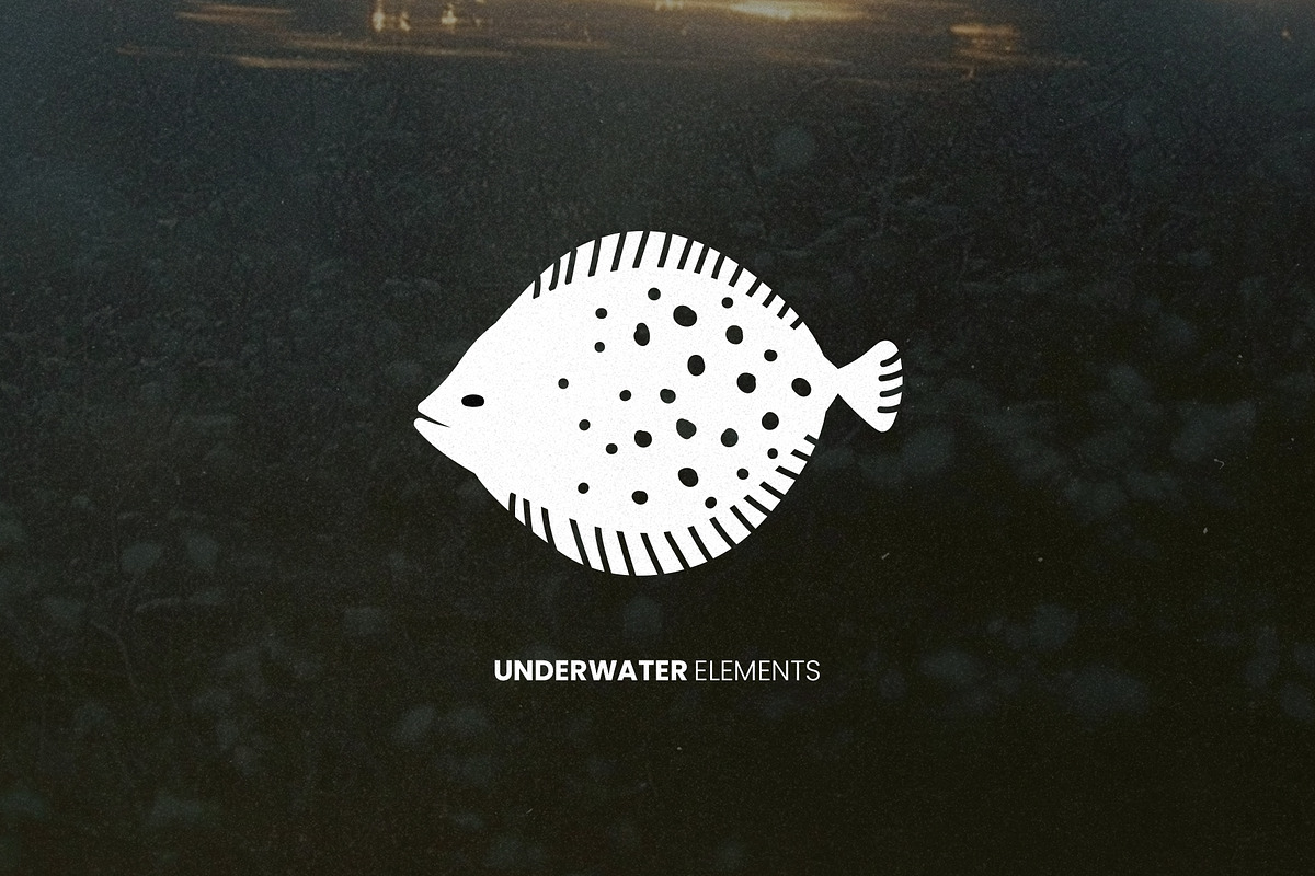 Fishes & Underwater Elements, an Object Graphic by Parisa-Artstudio (Photo 4 of 5)