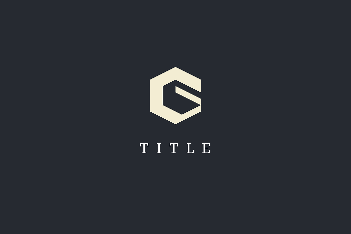 Luxury G Architect Interior Logo, a Branding & Logo Template by baqoos
