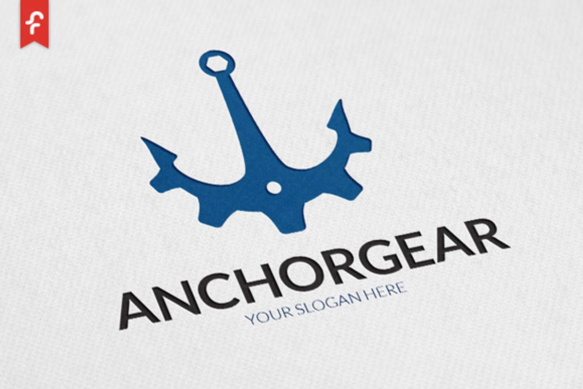 Anchor Gear Logo, a Branding & Logo Template by ft.studio