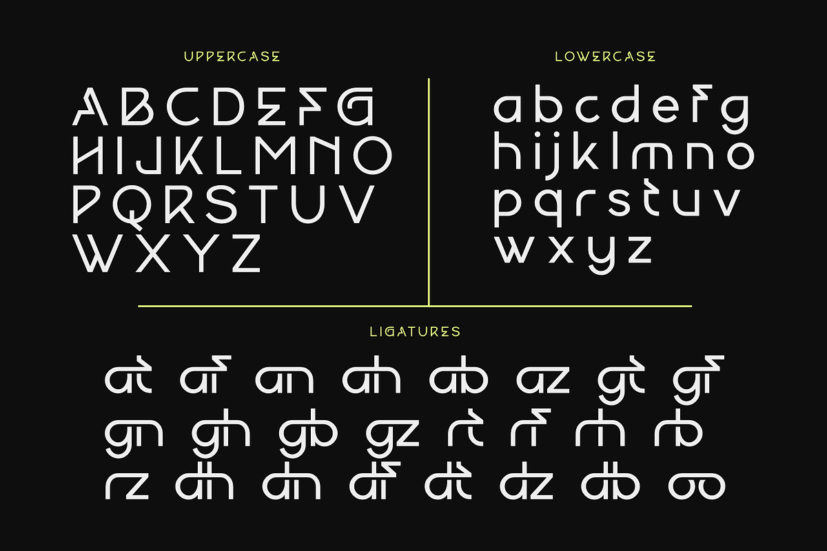 Agern - Modern Stylish Logo Font, a Sans Serif Font by Sealoung (Photo 10 of 10)