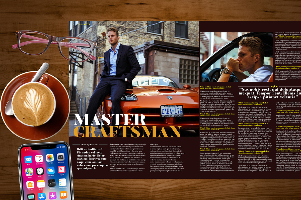 Magazine Template, a Magazine Template by Red Cactus Creative (Photo 14 of 20)