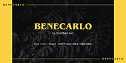 Benecarlo, a Serif Font by FontSite Inc. (Thumbnail 1 of 2)
