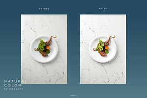 FOOD NATURAL / 2 LR Presets Pack