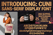 Cuni - Elegant Modern Serif Typeface, a Serif Font by Astuti Studio (Thumbnail 18 of 25)