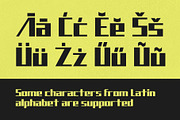 Dech Bold Display Font street, a Sans Serif Font by lekseo studio (Thumbnail 7 of 8)