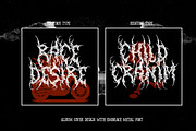 Hentroy - Black Metal font, a Blackletter Font by NuType (Thumbnail 5 of 9)