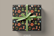Cozy Christmas Clipart and Patterns, a Seasonal Illustration by Drafts n Doodles (Thumbnail 12 of 12)