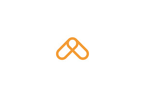 Letter M Link Logo, a Branding & Logo Template by Abir Hossain Waffi