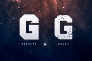 Derelict Typeface, a Font by Tugcu Design Co. (Thumbnail 5 of 5)