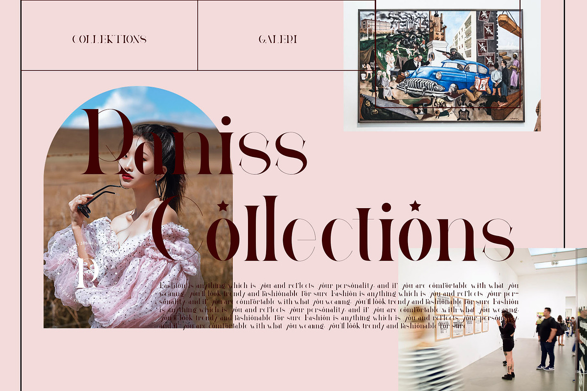Megain Ligature Serif Typeface, a Serif Font by Humaira_std (Photo 6 of 14)
