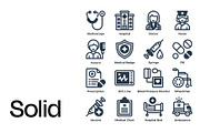 Healthcare Icon Set, a Duotone Icon by Eklip Studio (Thumbnail 2 of 4)