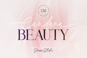 Candara Beauty - A Stylish Font Duo