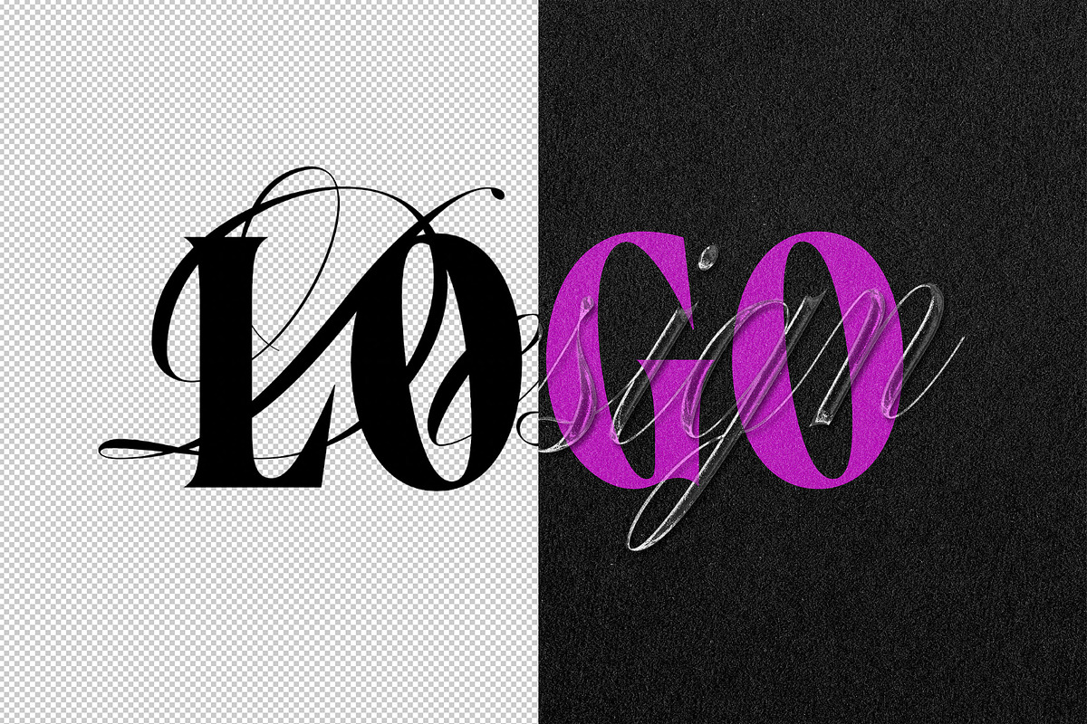 Elegant Glass Text Effect, a Layer Style Add-On by Design Squad (Photo 4 of 4)