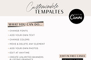 Modern Etsy Banner Set, a Branding & Logo Template by Macarons and Mimosas (Thumbnail 6 of 9)