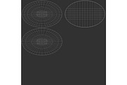 White Oval Fridge Magnet 3D Model, an Object 3D Model by rebrandy (Thumbnail 6 of 9)