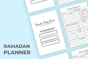 Ramadan Activity Tracker Template