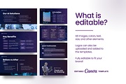 Canva Presentation Template, a Presentation Template by Studio B | Canva Template (Thumbnail 3 of 4)