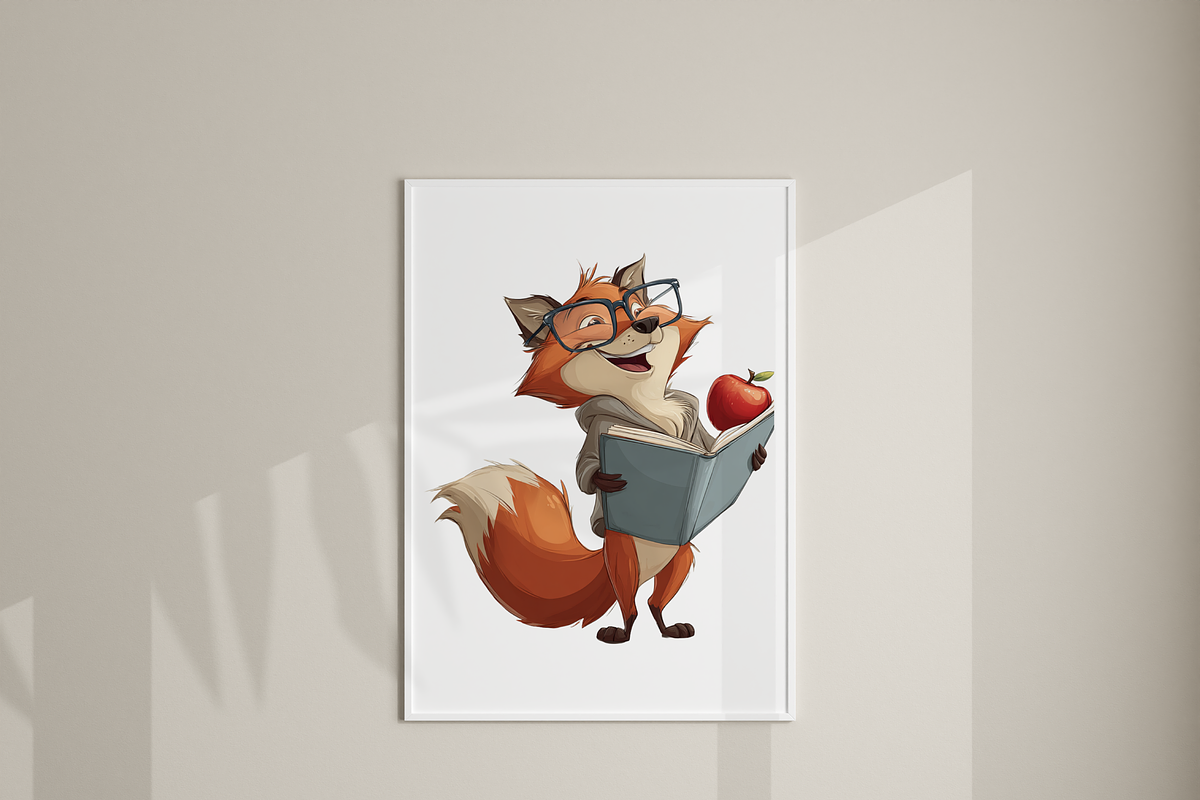 School Animal Clipart Set, an Animal Illustration by Pati Charm Studio (Photo 7 of 7)