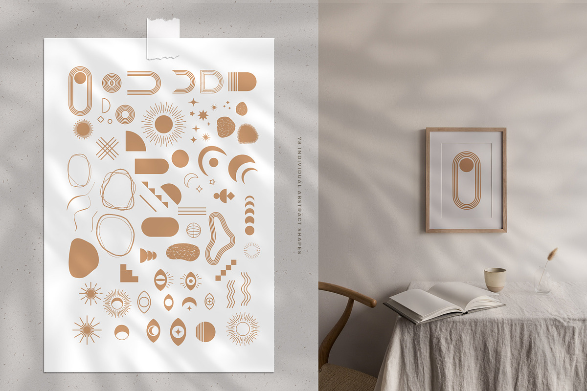 Geometric & Lineart Illustration Kit, a Graphic by AndrewPixel (Photo 8 of 11)