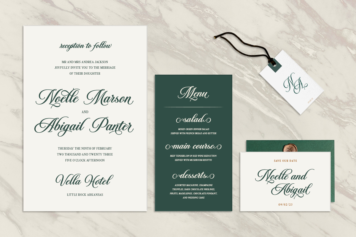 Peristiwa Script, a Script Font by Attract Studio (Photo 3 of 15)