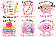Animals Back to School Clipart PNG, an Animal Illustration by SugarCloudStudioArt (Thumbnail 5 of 7)