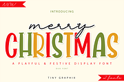 Merry Christmas Duo Font, a Script Font by Akrinity Digital (Thumbnail 1 of 7)