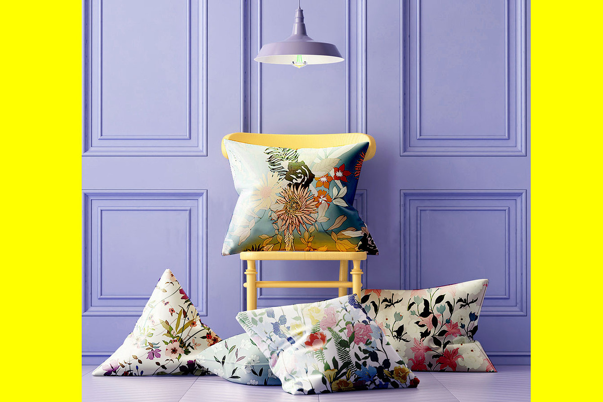 20JPG/EPS Tropical floral pattern, a Pattern Graphic by Theraphosath (Photo 10 of 12)