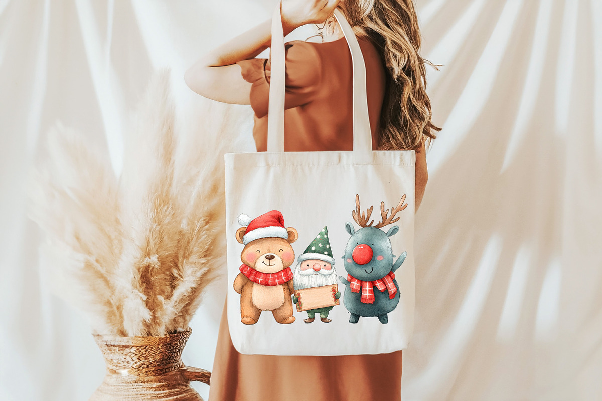 Watercolor Happy Characters PNG, an Illustration by DreamCafeArt (Photo 2 of 6)