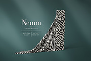 Nemm - Abstract animal Pattern, a Pattern Graphic by The_Brush_Shop (Thumbnail 3 of 4)